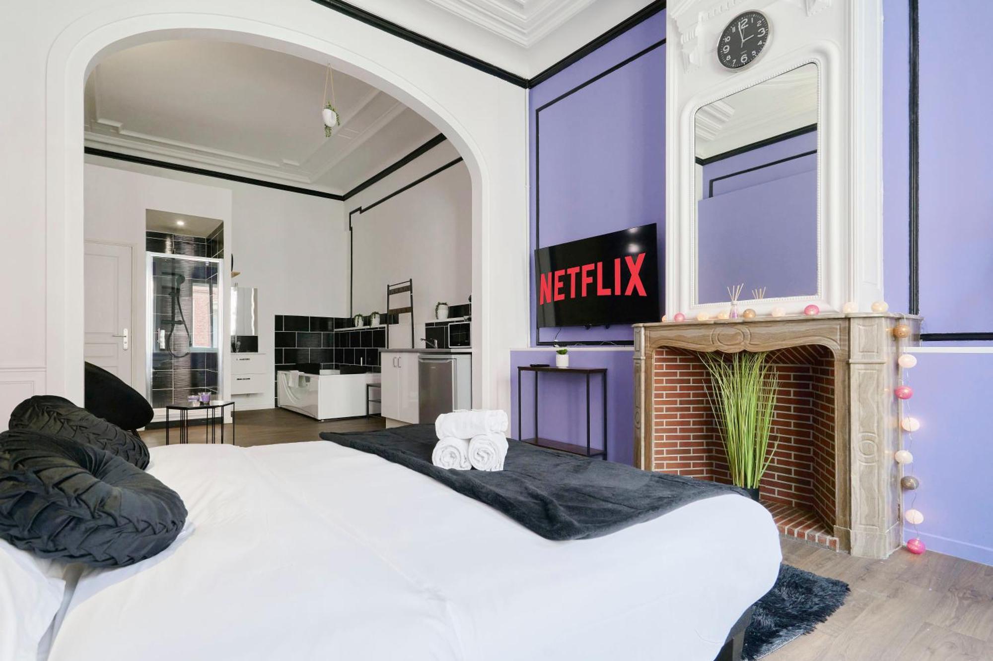 Ng Prestige - Lille L Roubaix Trichon - Balneo - Netflix - Wifi Apartman Kültér fotó