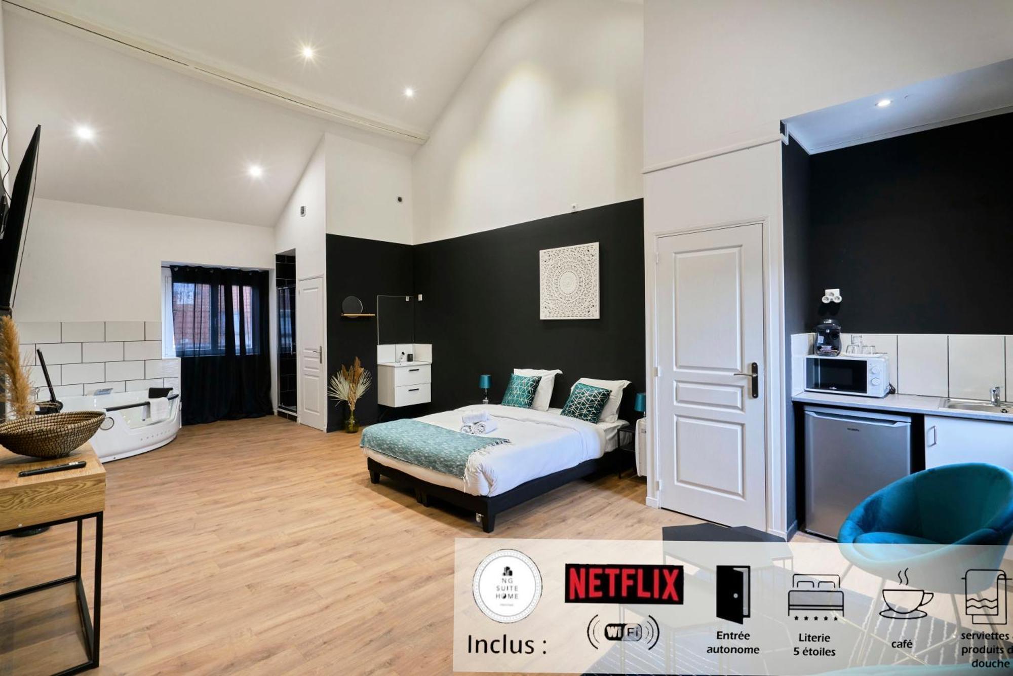 Ng Prestige - Lille L Roubaix Trichon - Balneo - Netflix - Wifi Apartman Kültér fotó