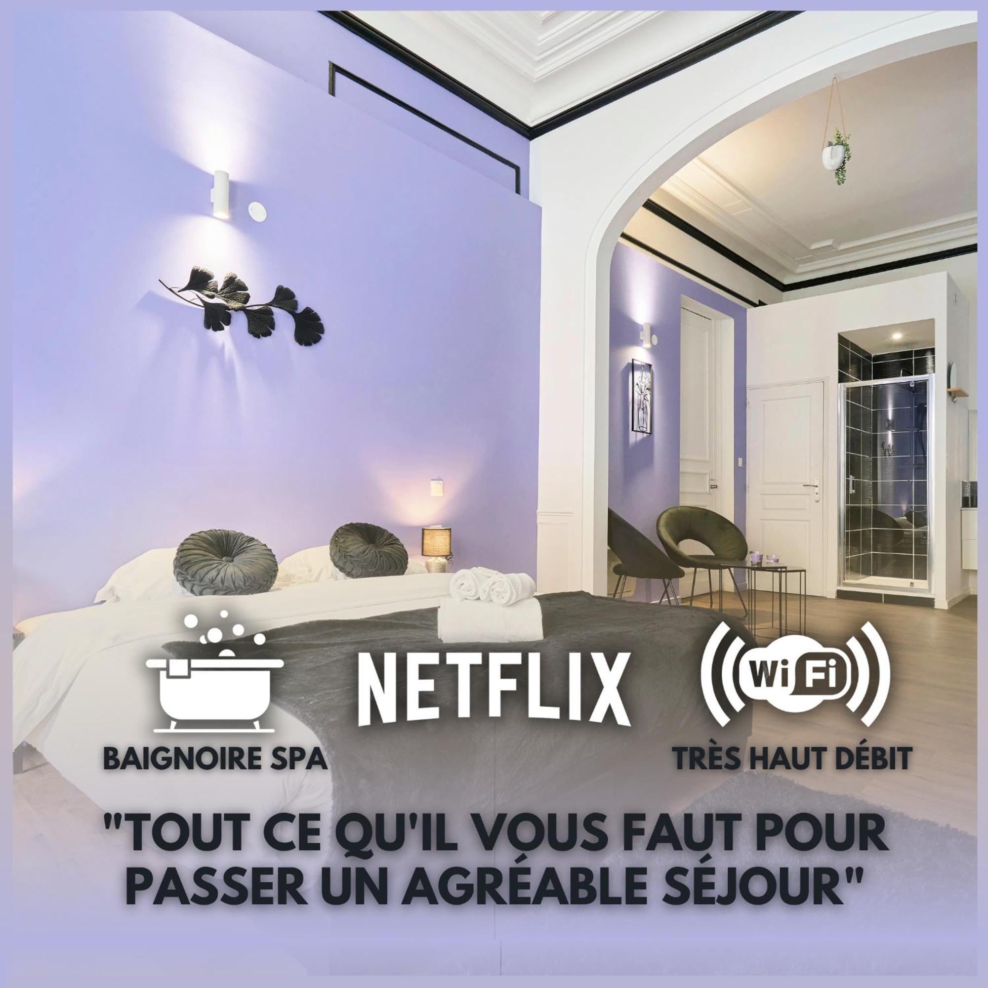 Ng Prestige - Lille L Roubaix Trichon - Balneo - Netflix - Wifi Apartman Kültér fotó